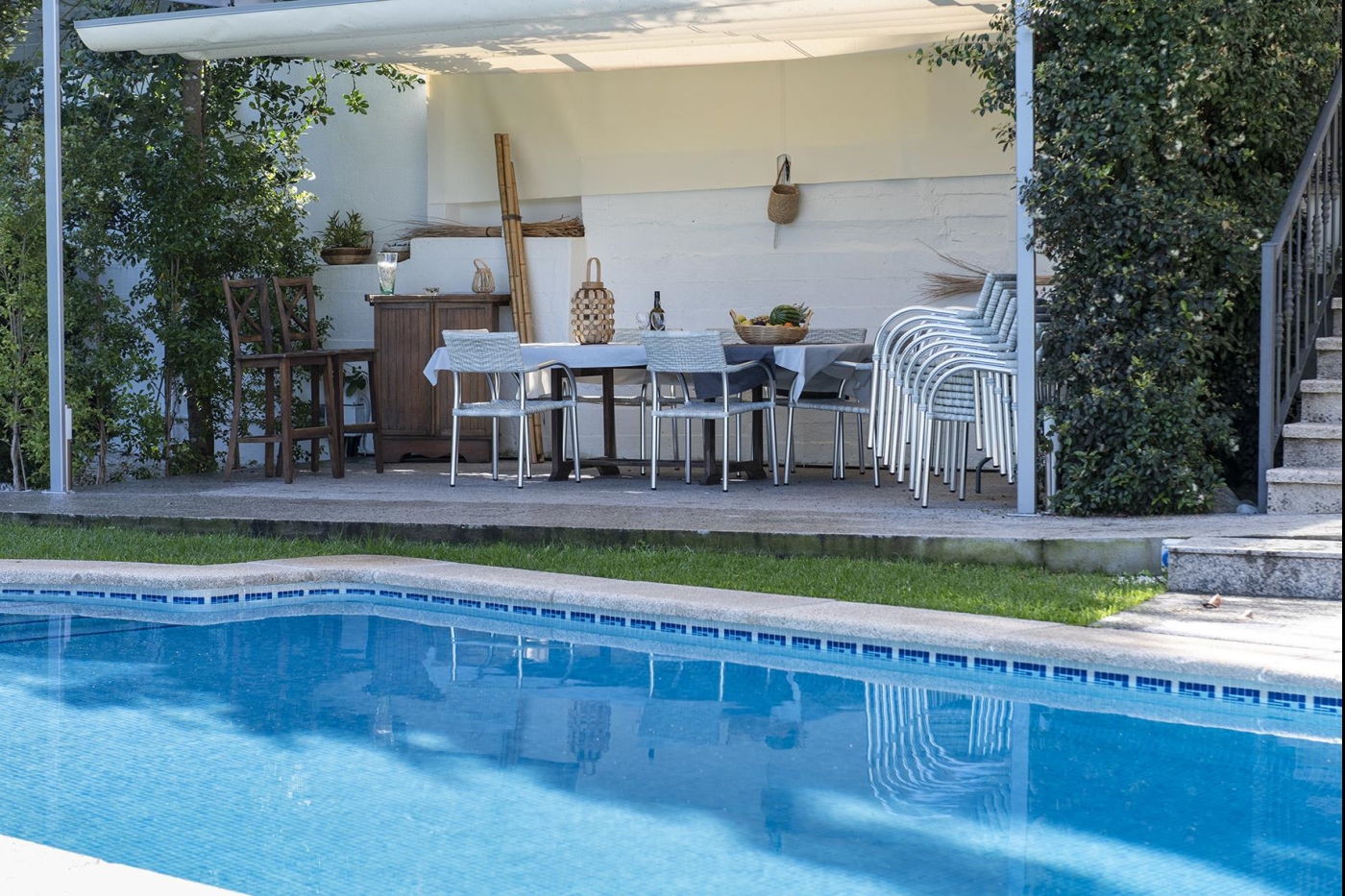 Villa con piscina Privacidade a un paso da praia en Vigo