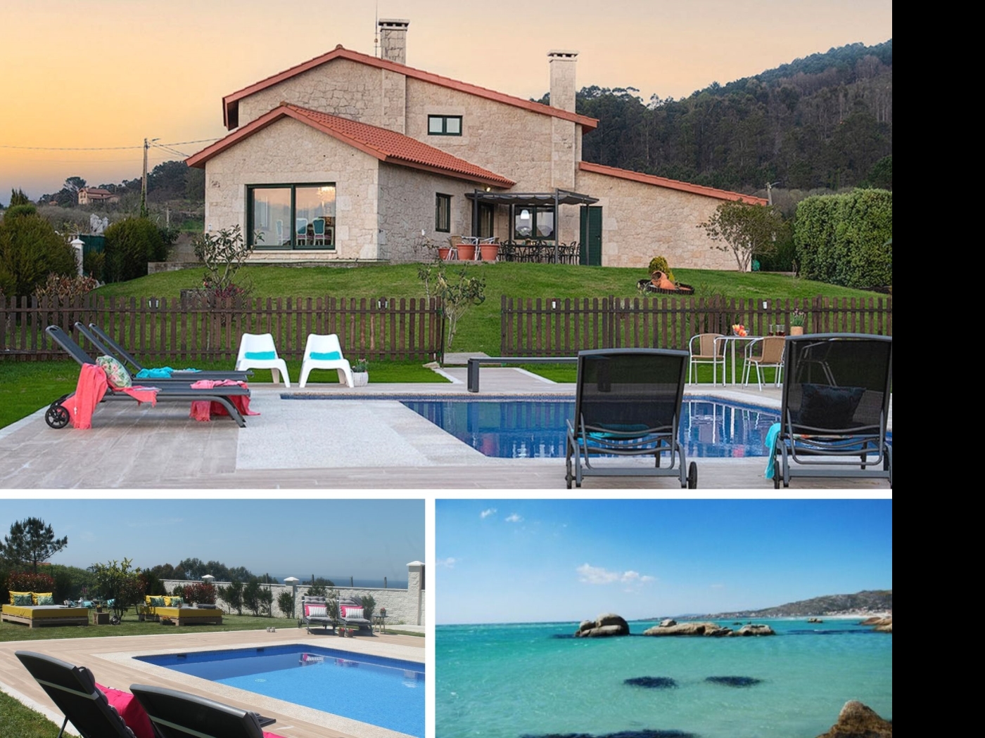 Luxury Singular Villa Carolina en Porto do Son