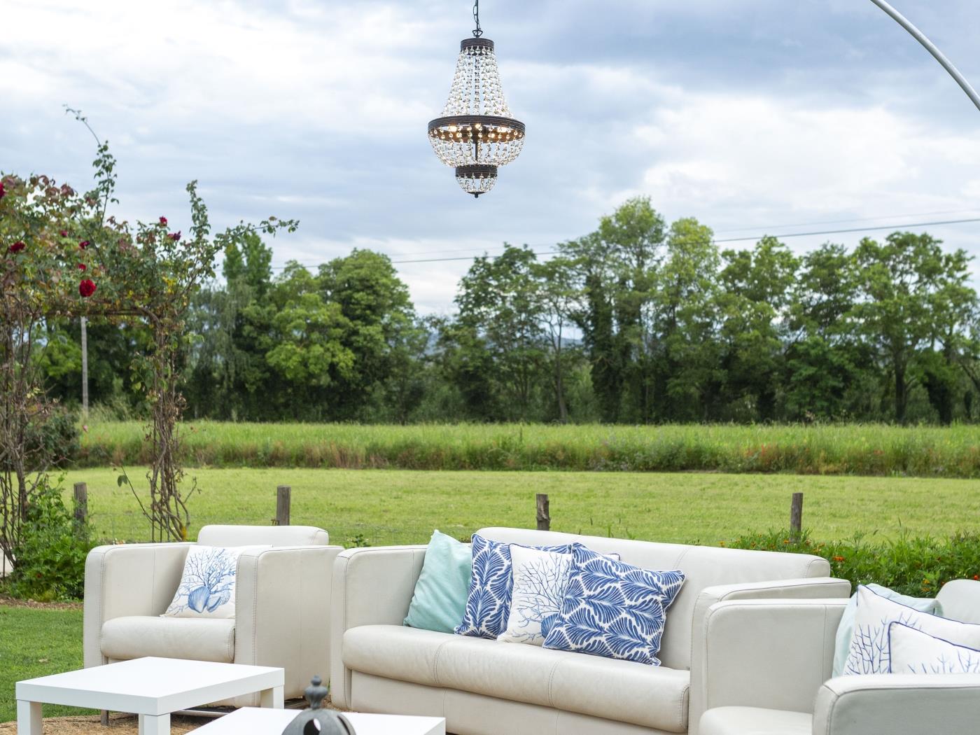 Zona exterior chill out