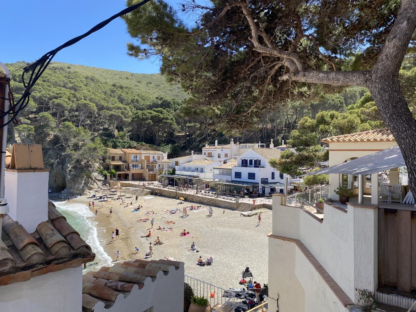 Oud vissershuis naast het strand van Sa Tuna .en Begur