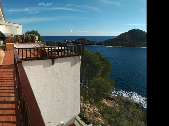 A house on the sea. Sa Tuna in Sa Tuna