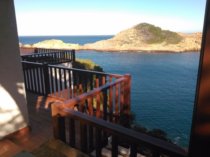 A house on the sea. Sa Tuna in Sa Tuna