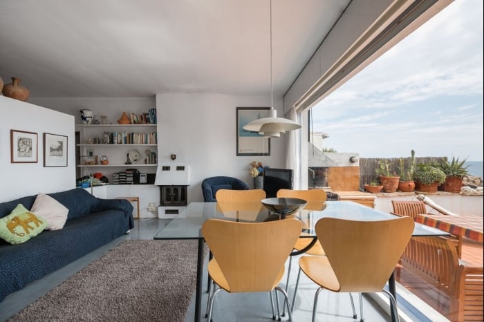 A house on the sea. Sa Tuna in Sa Tuna