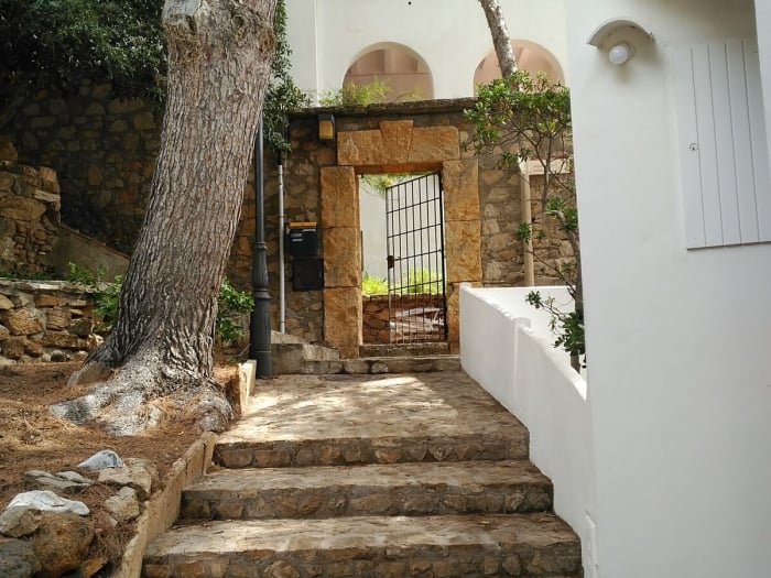 A house on the sea. Sa Tuna in Sa Tuna