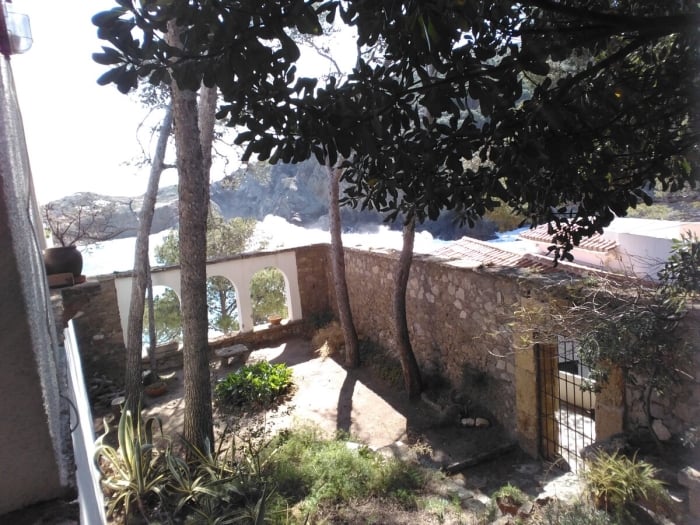 A house on the sea. Sa Tuna in Sa Tuna