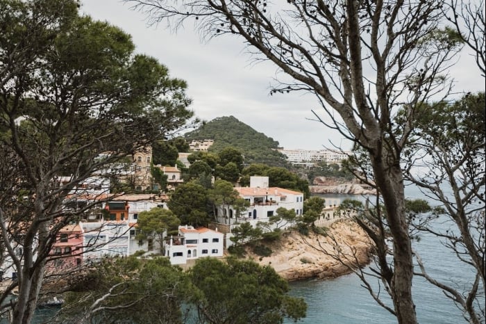 A house on the sea. Sa Tuna in Sa Tuna