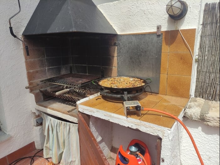 A house on the sea. Sa Tuna in Sa Tuna