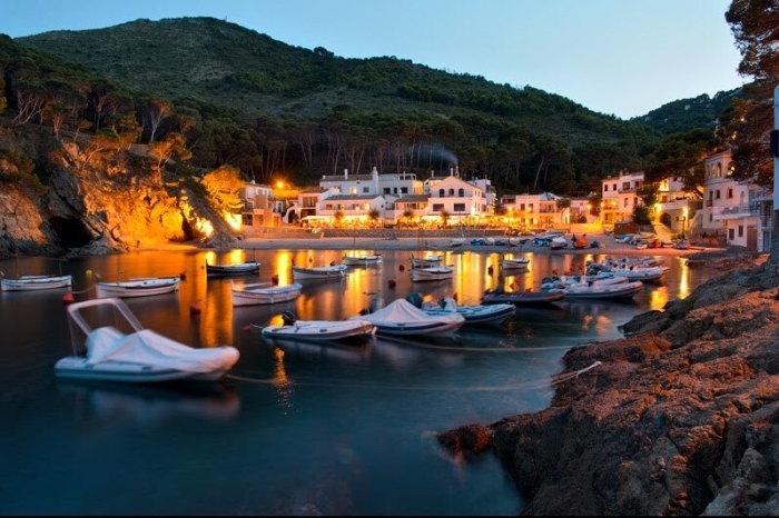 A house on the sea. Sa Tuna in Sa Tuna