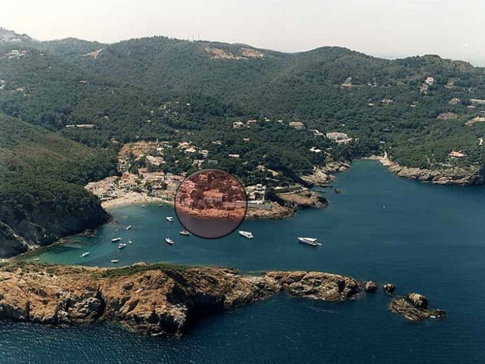 A house on the sea. Sa Tuna in Sa Tuna