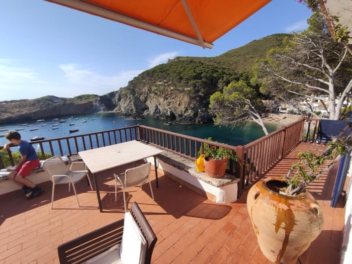 A house on the sea. Sa Tuna in Sa Tuna