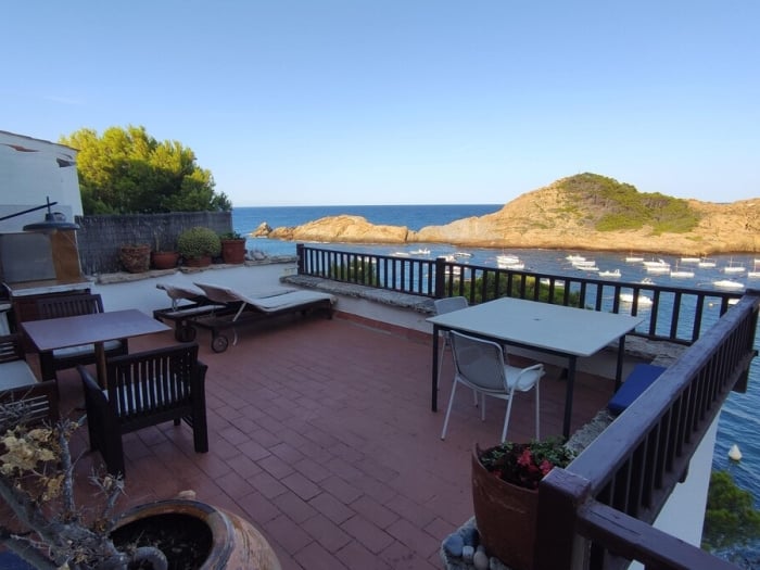 A house on the sea. Sa Tuna in Sa Tuna