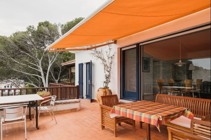 A house on the sea. Sa Tuna in Sa Tuna