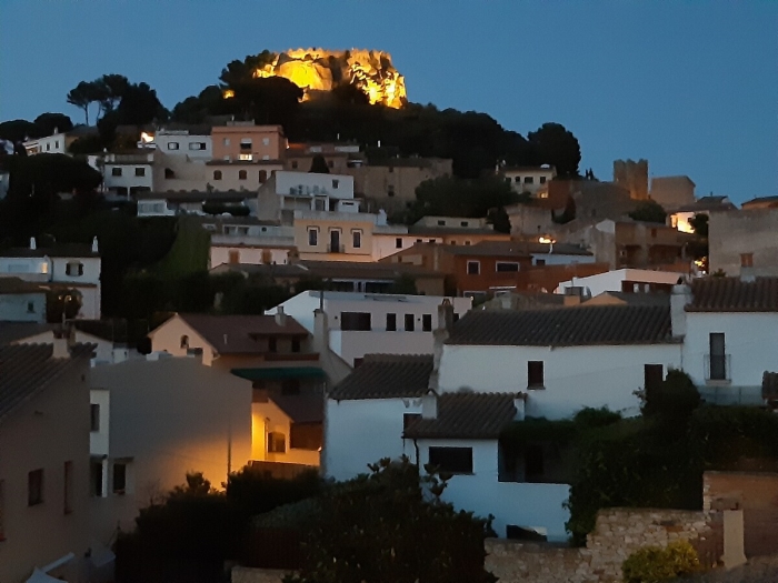 Townhouse in Begur, swimming pool, porch and garage in Begur