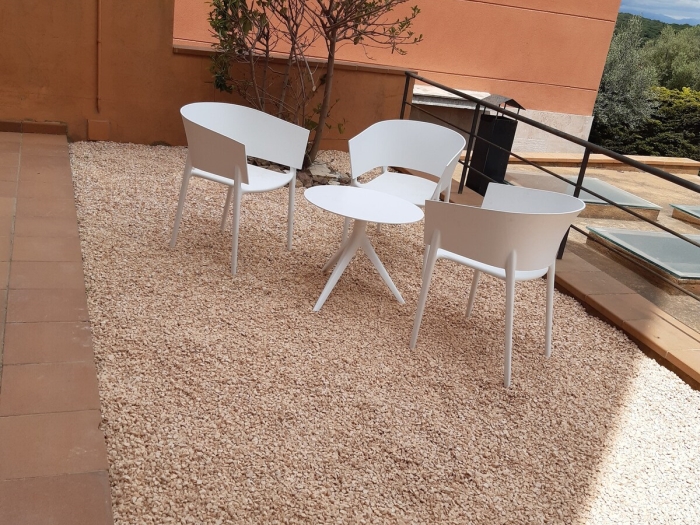 Townhouse in Begur, swimming pool, porch and garage in Begur