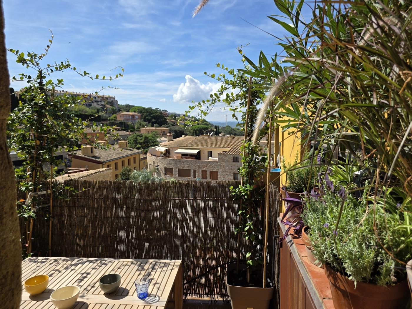 Authentic loft in Begur village with terrace in Begur