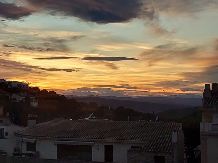 Loft authentique dans le village de Begur avec terrasse à Begur