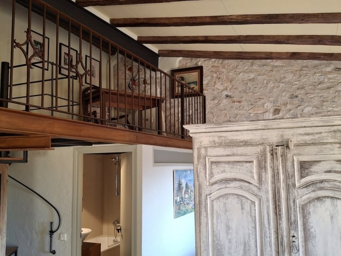Loft authentique dans le village de Begur avec terrasse à Begur