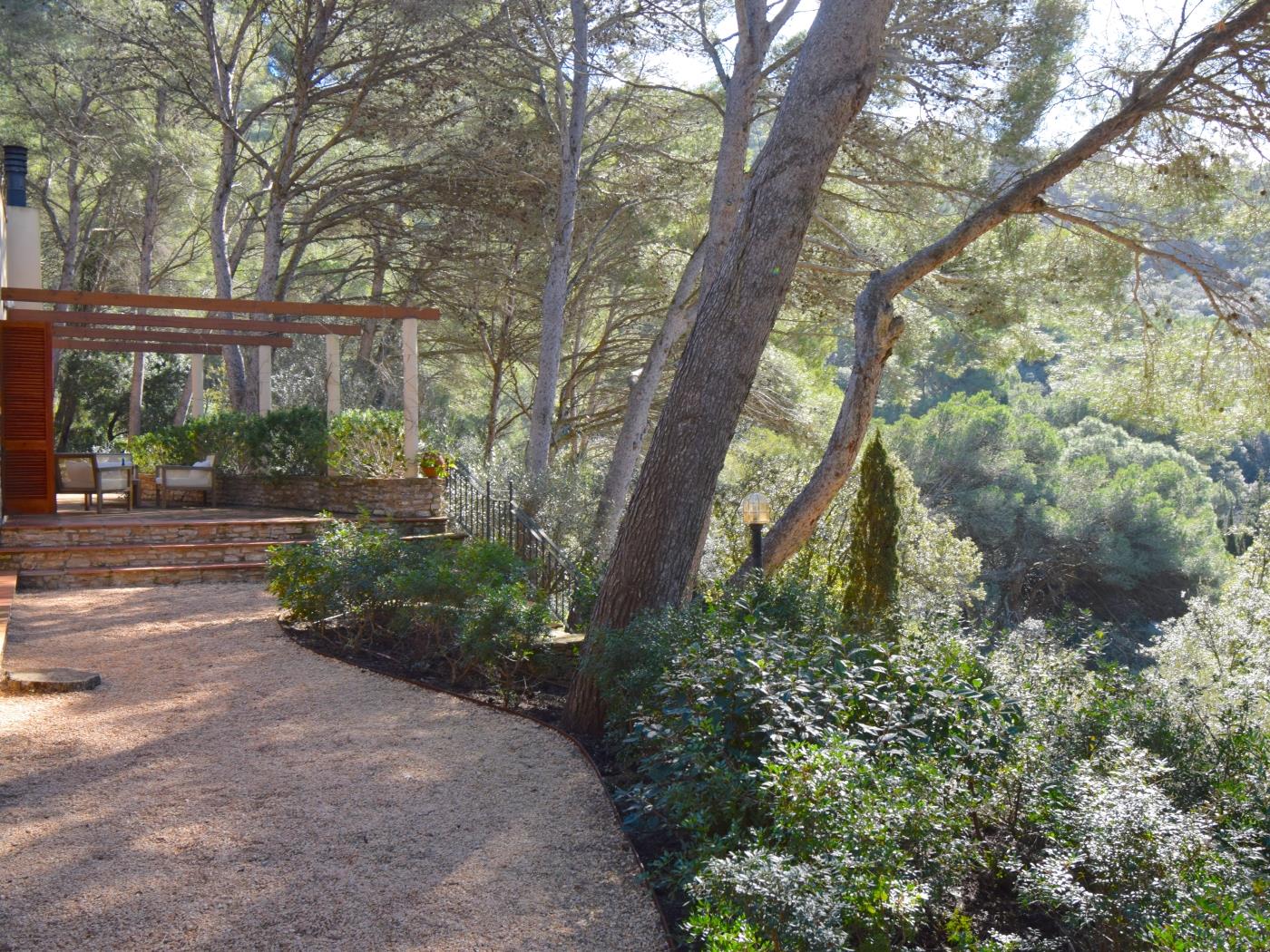 Mediterranean garden villa Begur rental