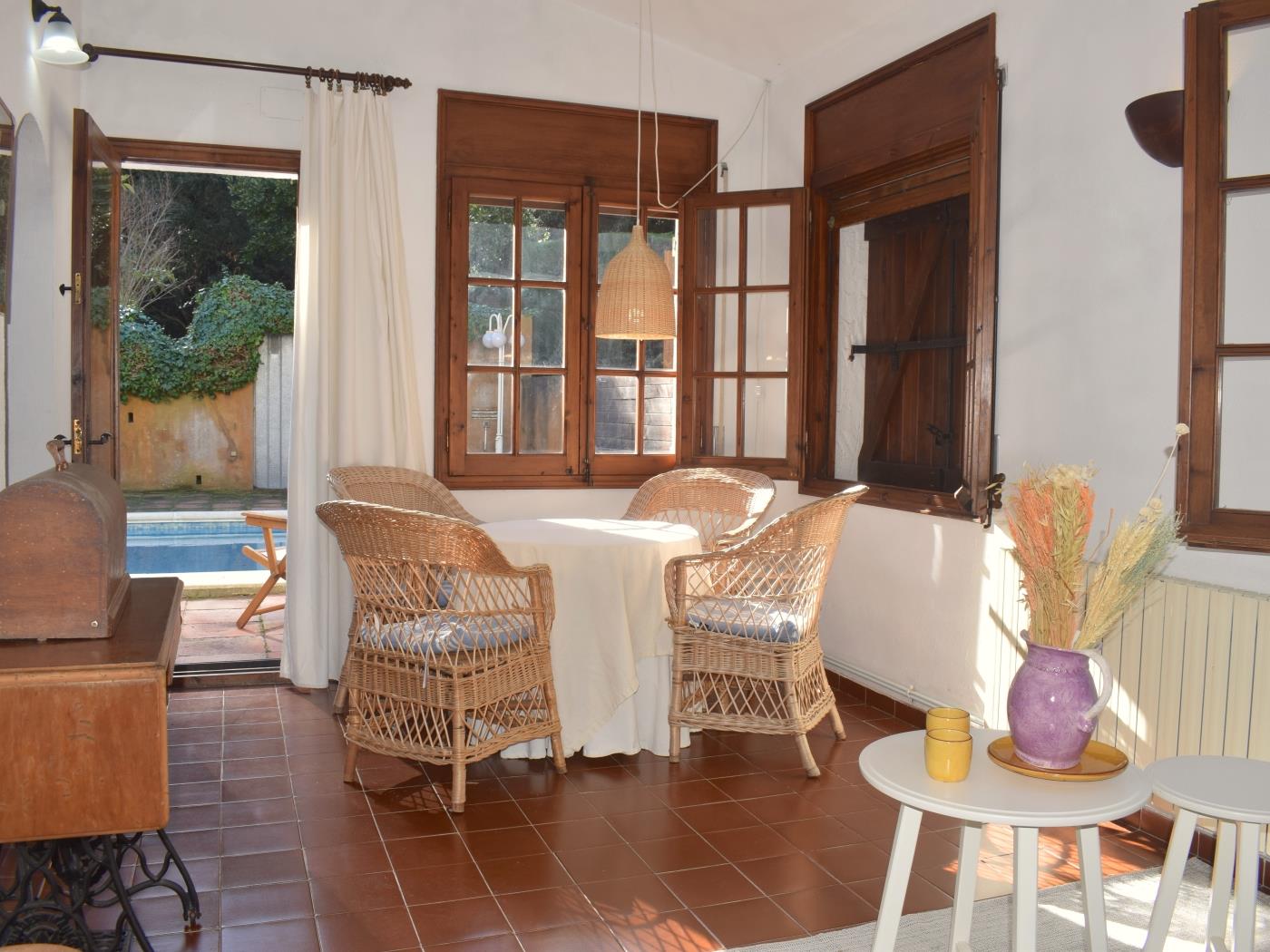 Casa El Jardí de Tamariu (Tamariu, Tamariu Palafrugell, Costa Brava) in Tamariu