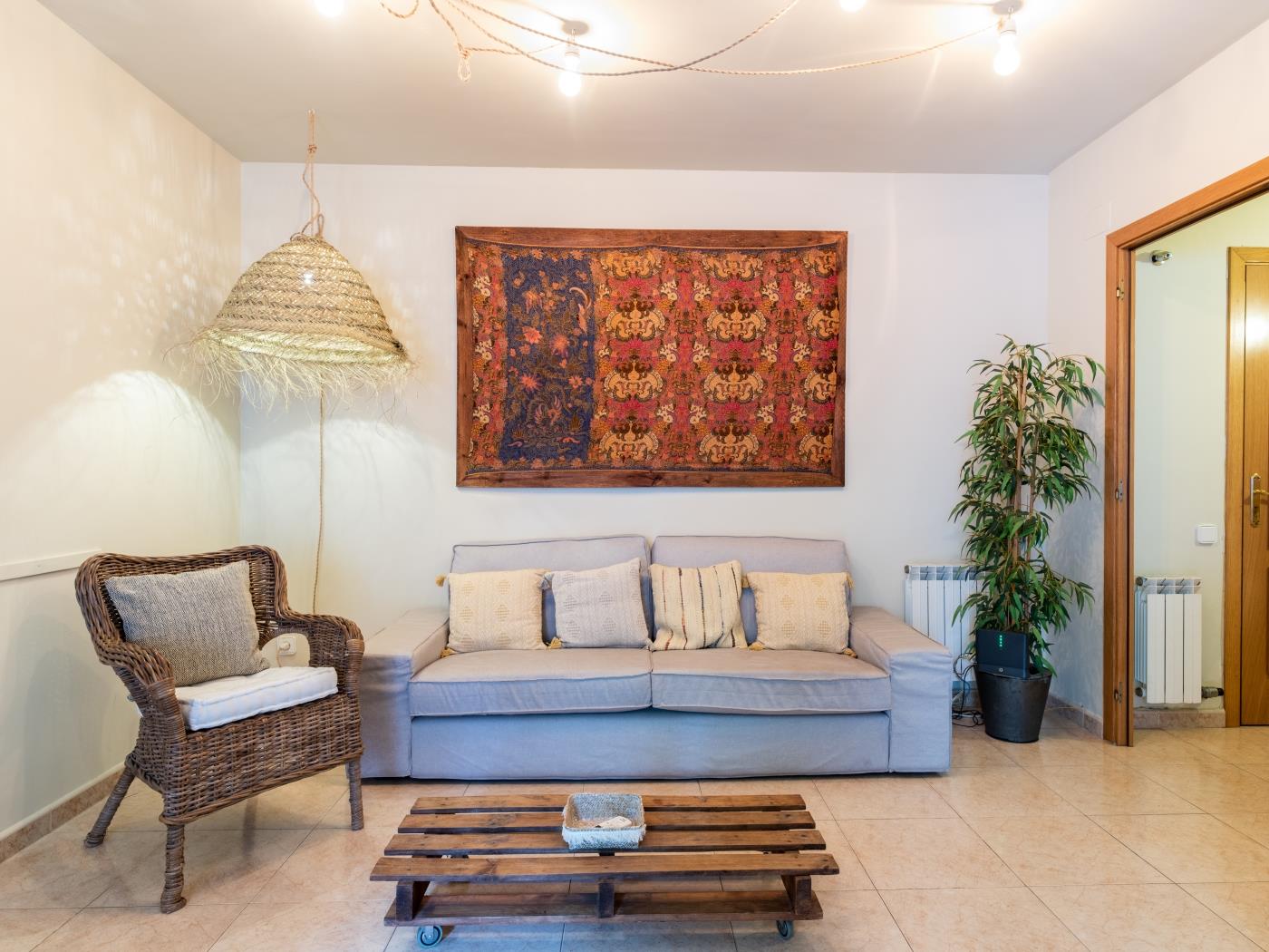 ETNIC BY BLAUSITGES Ground floor with refreshing private patio in Sitges. in SITGES