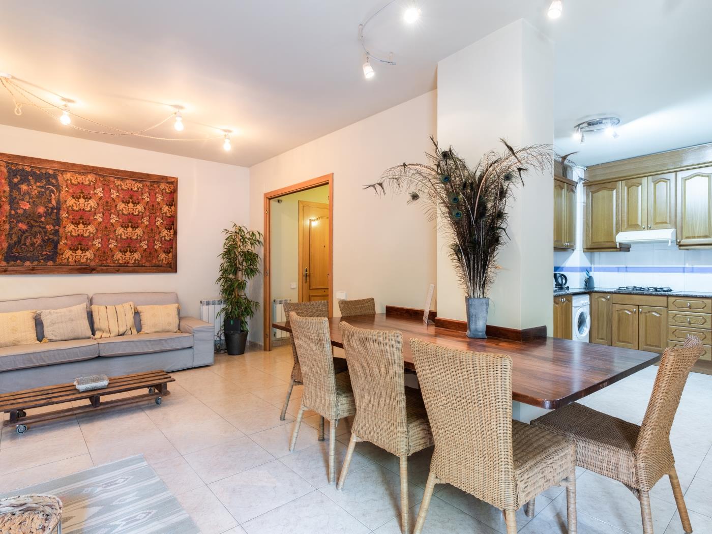 ETNIC BY BLAUSITGES Ground floor with refreshing private patio in Sitges. in SITGES