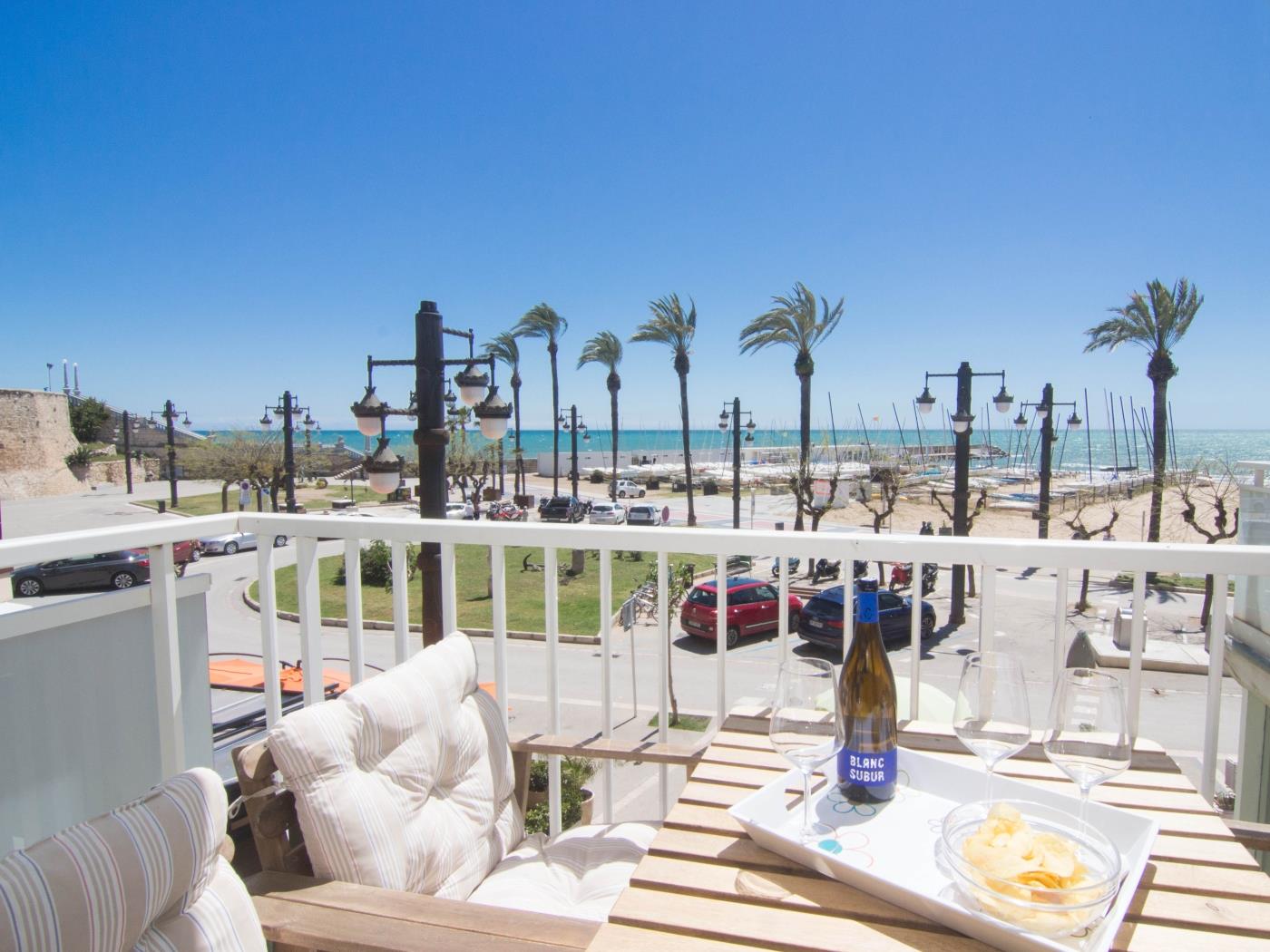 RIBERA SOL BY BLAUSITGES Beach front property with stunning sea views in Sitges. in SITGES