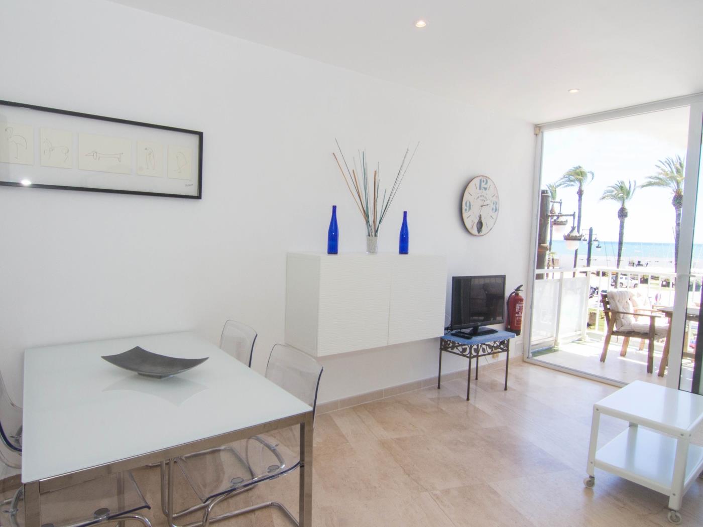 RIBERA SOL BY BLAUSITGES Beach front property with stunning sea views in Sitges. in SITGES