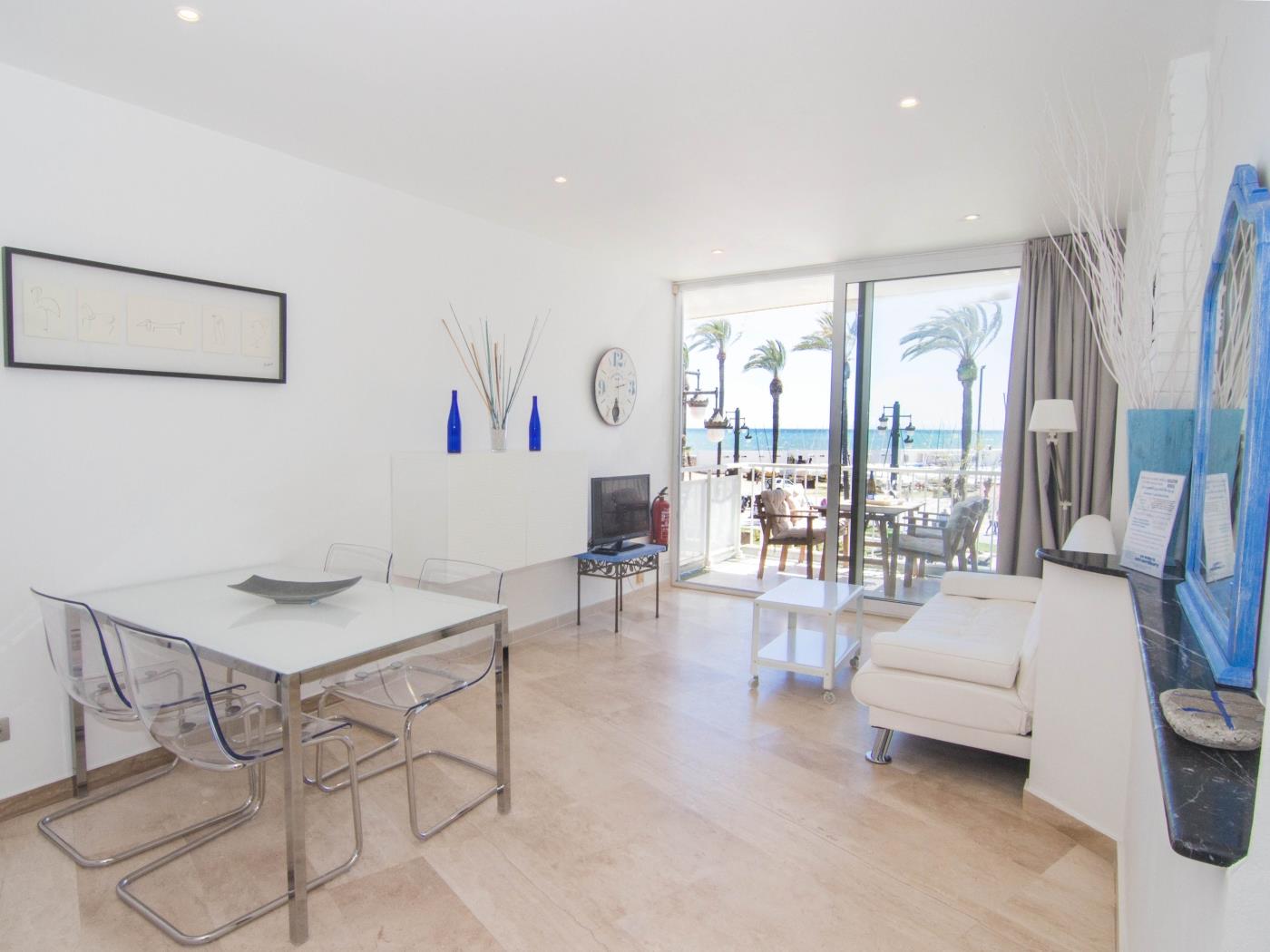 RIBERA SOL BY BLAUSITGES Beach front property with stunning sea views in Sitges. in SITGES