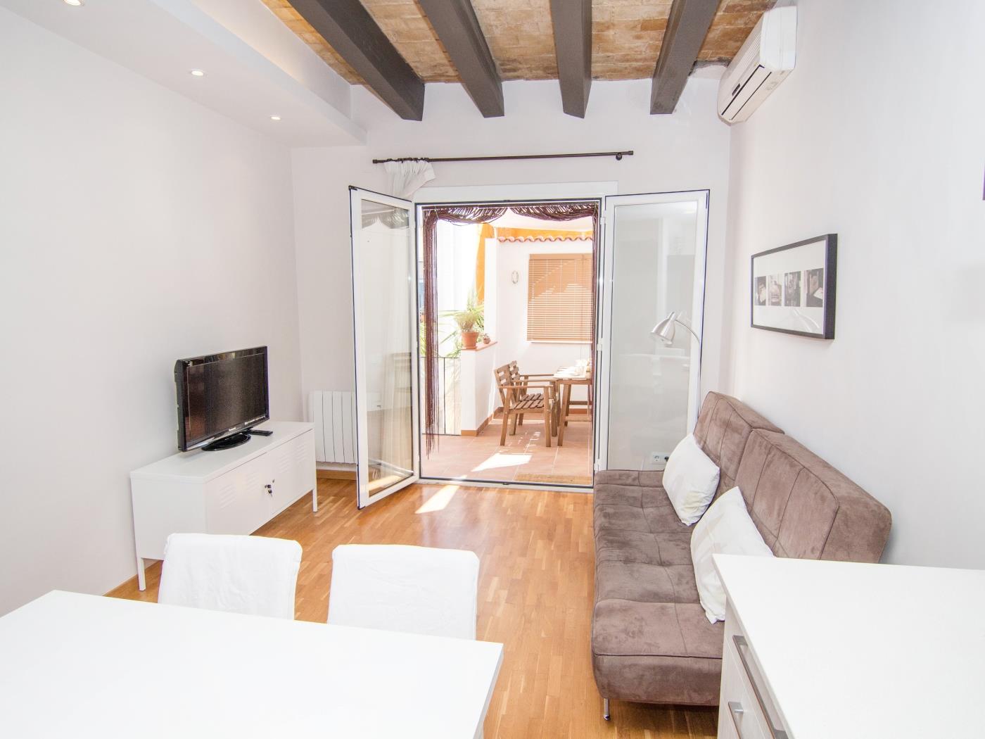 HABANA BY BLAUSITGES Adorable apt in the center with AC, WiFi and terrace in SITGES