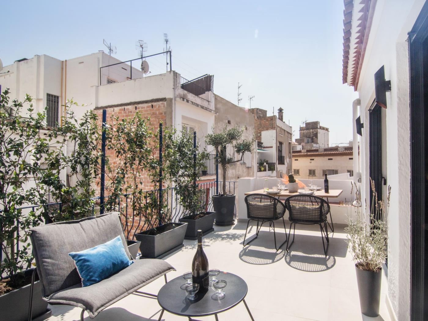LE SECRET BY BLAUSITGES Central penthouse with 3 terraces in SITGES