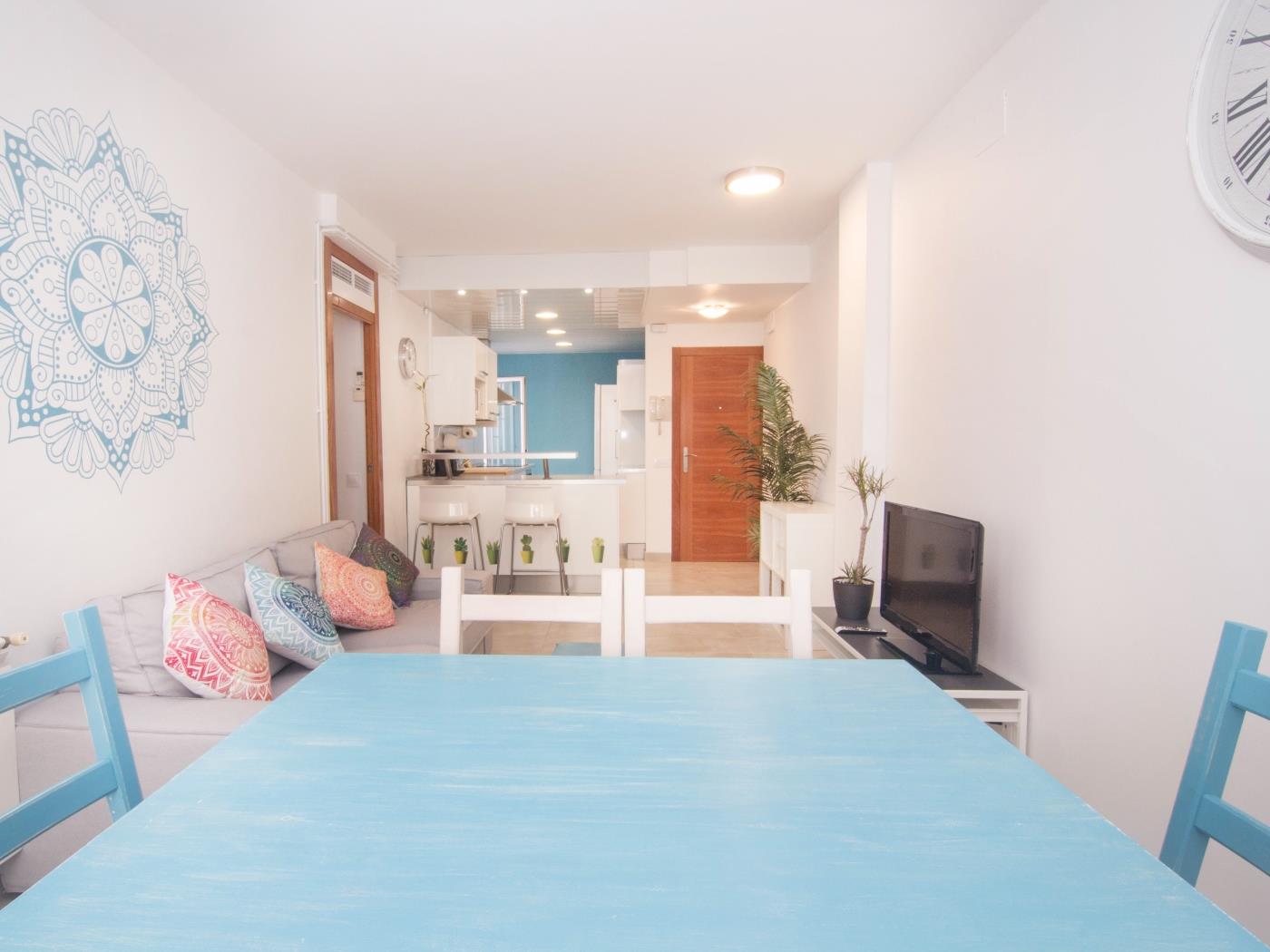 MANDALA BY BLAUSITGES Centric apartment, modern and close to the beach in SITGES