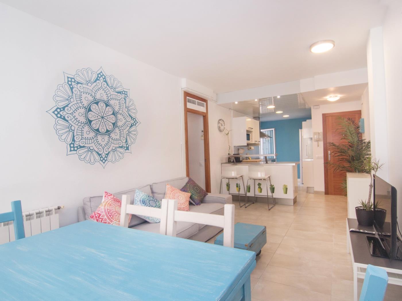 MANDALA BY BLAUSITGES Centric apartment, modern and close to the beach in SITGES