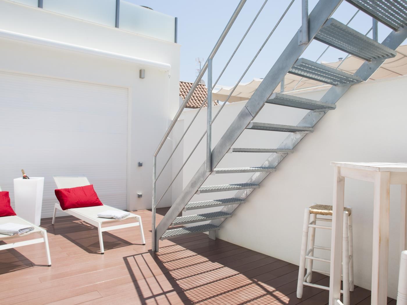 ROMANTIK BY BLAUSITGES a love nest with a huge terrace in SITGES