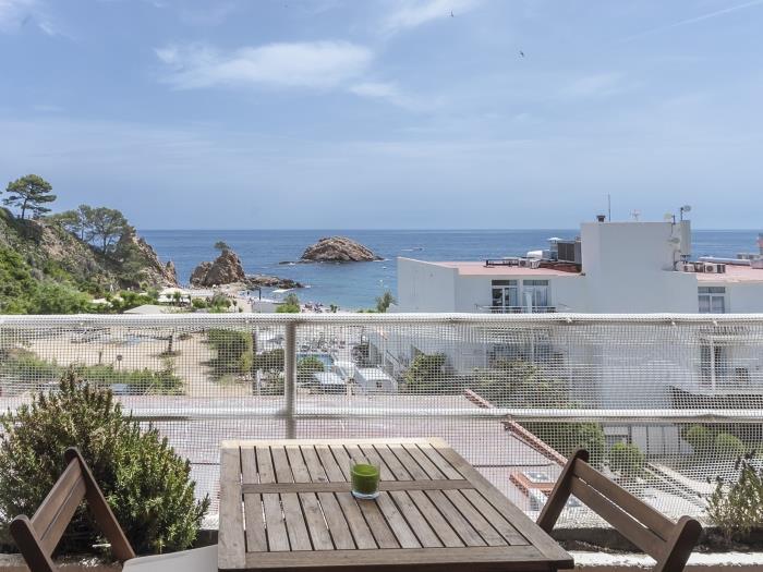 sea views apartment on the beach - tossa de mar