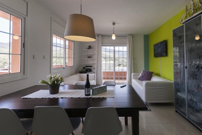 bright duplex apartment with pool - tossa de mar