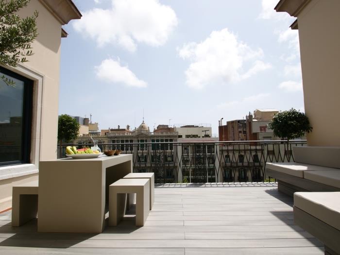 two bedroom apartment with terrace - barcelona