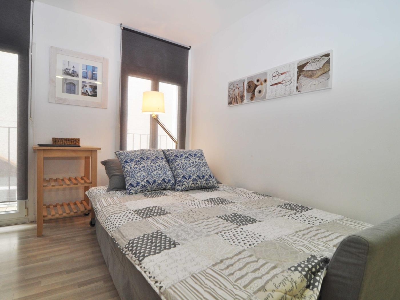 Bonito apartamento en el centro de l'Escala a 5 minutos de la playa. en l'Escala