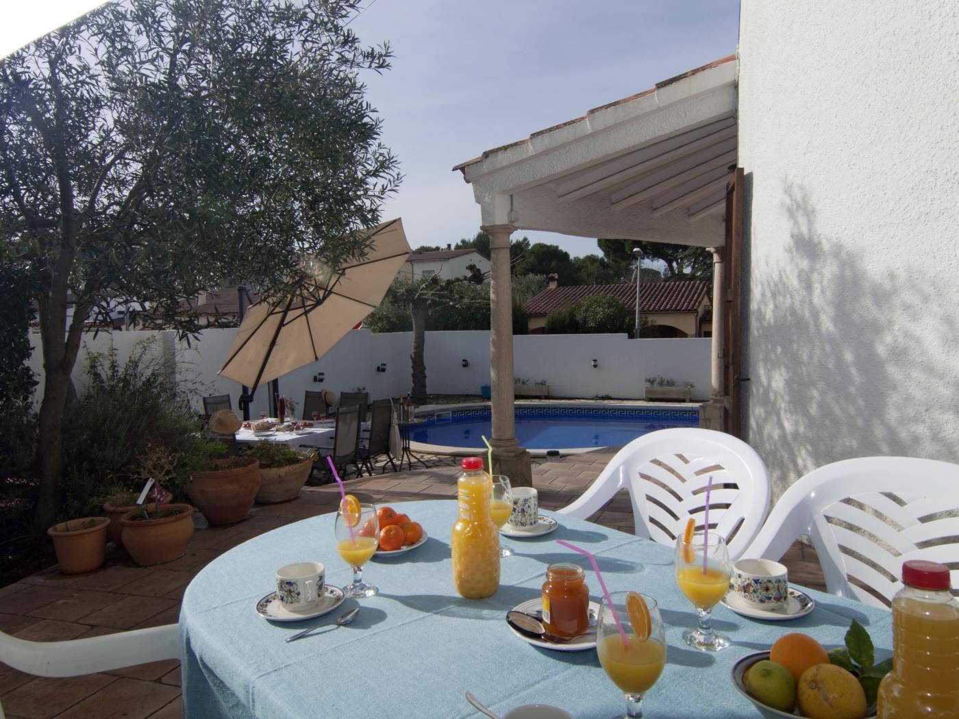 Casa con piscina privada en l'Escala