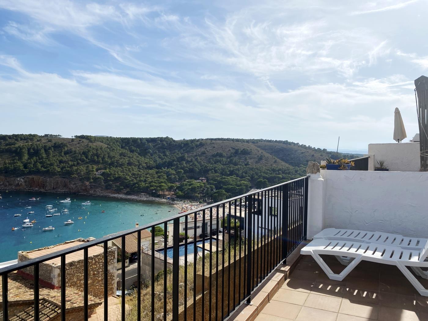 Admire vista al mar desde la casa Marinada en l'Escala