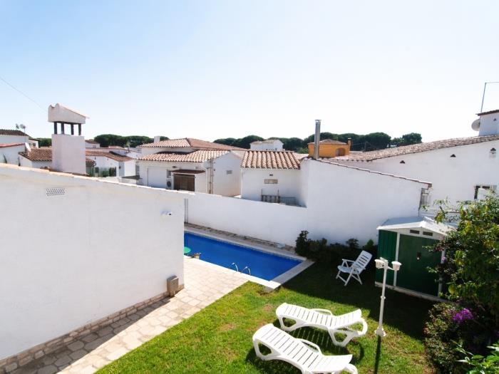 Acogedora casa con piscina privada, Barbacoa y Wi-Fi en l'Escala