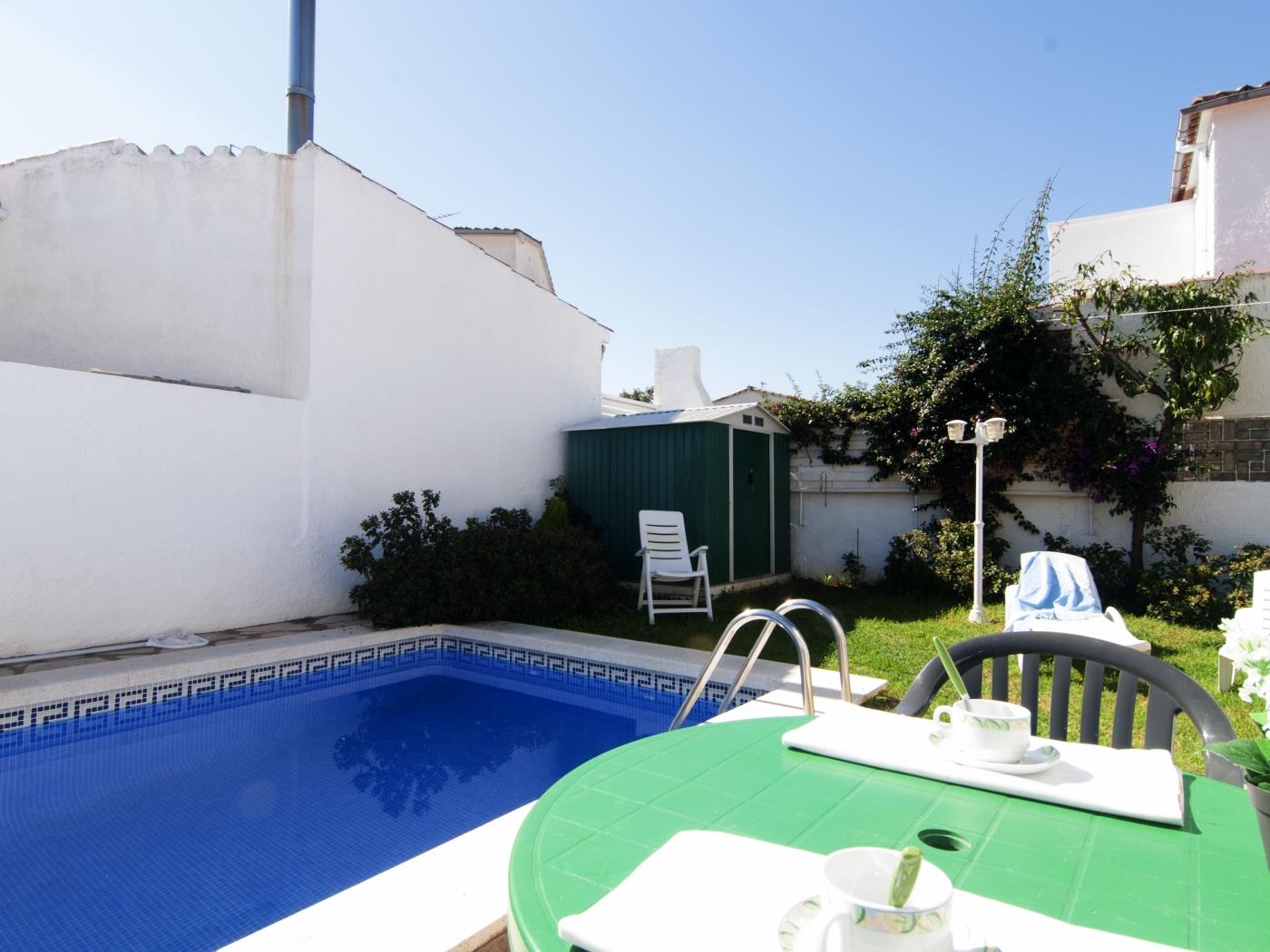 -Acogedora casa con piscina privada, Barbacoa y Wifi en l'Escala