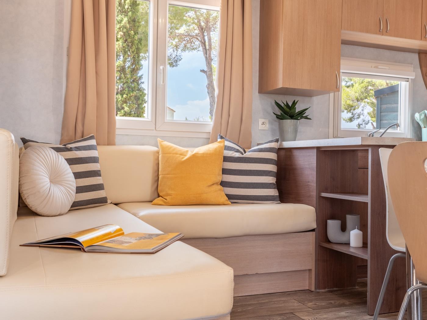 Bungalow a prop de la platja amb aparcament i Wi-Fi a l'Escala