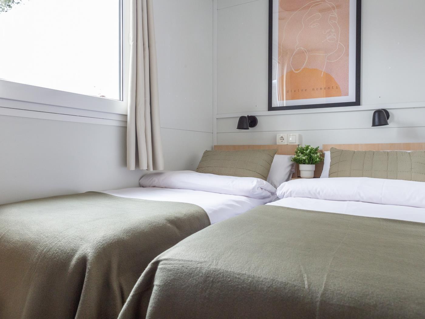 Bungalow cerca de la playa con parking y Wi-Fi en l'Escala