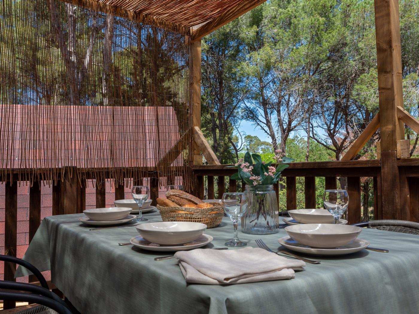 Bungalow cerca de la playa con parking y Wi-Fi en l'Escala