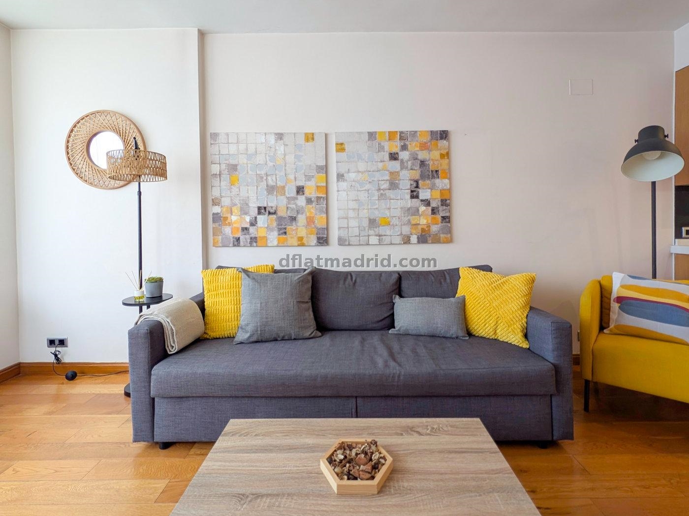 Apartamento exterior cerca de Serrano totalmente amueblado #209 en Madrid