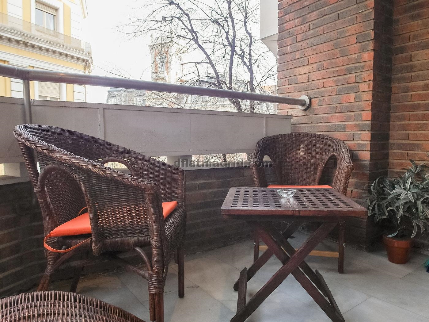 Apartamento exterior cerca de la Castellana con terraza #211 en Madrid