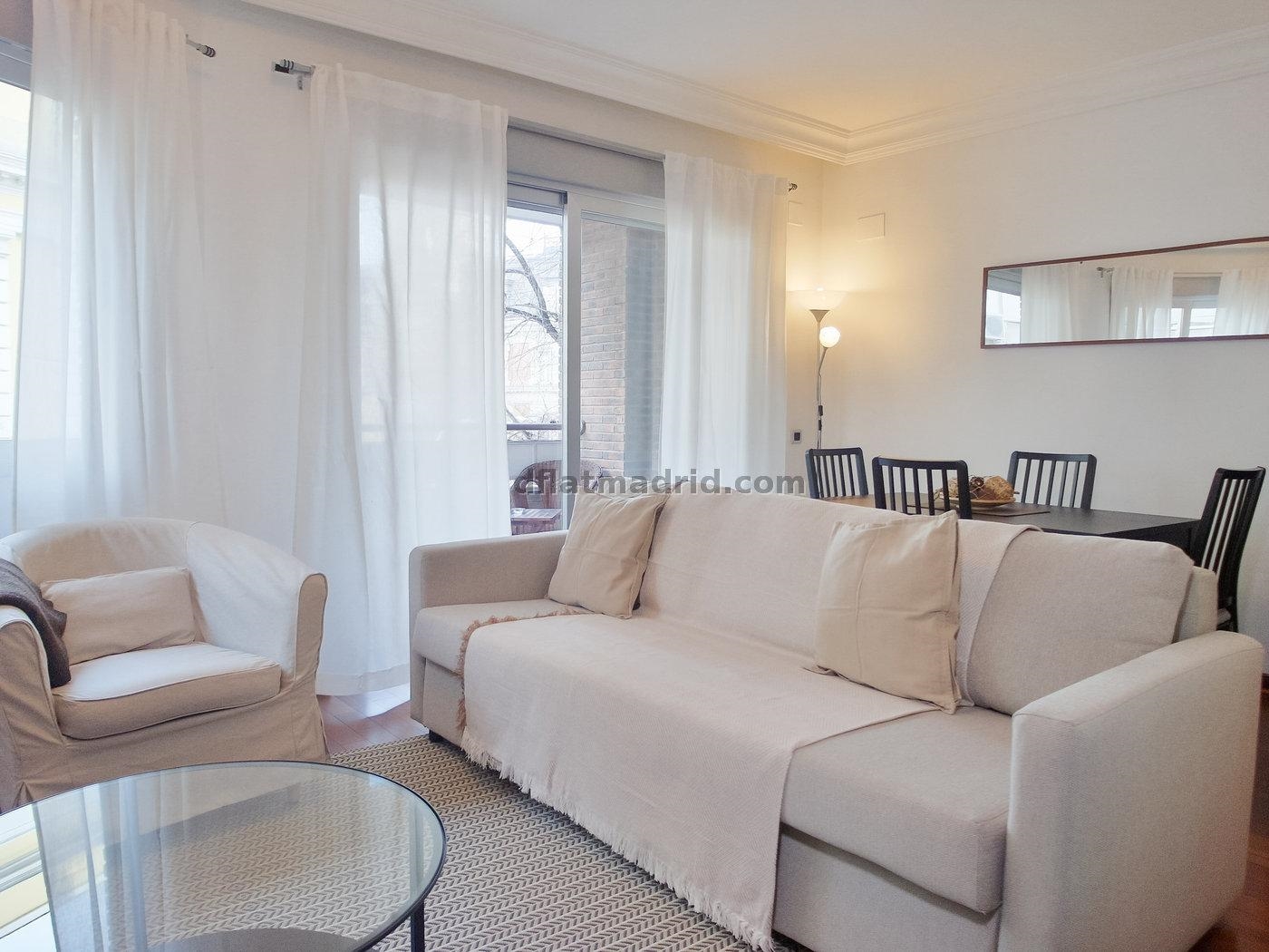 Apartamento exterior cerca de la Castellana con terraza #211 en Madrid