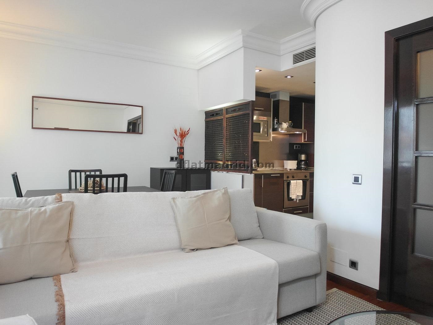 Apartamento exterior cerca de la Castellana con terraza #211 en Madrid