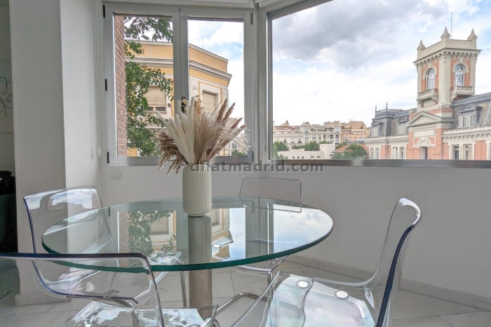 Apartamento exterior cerca de la Castellana con vistas #235 en Madrid