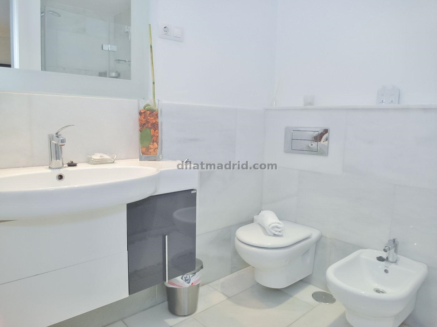 Apartamento exterior cerca de la Castellana con vistas #235 en Madrid